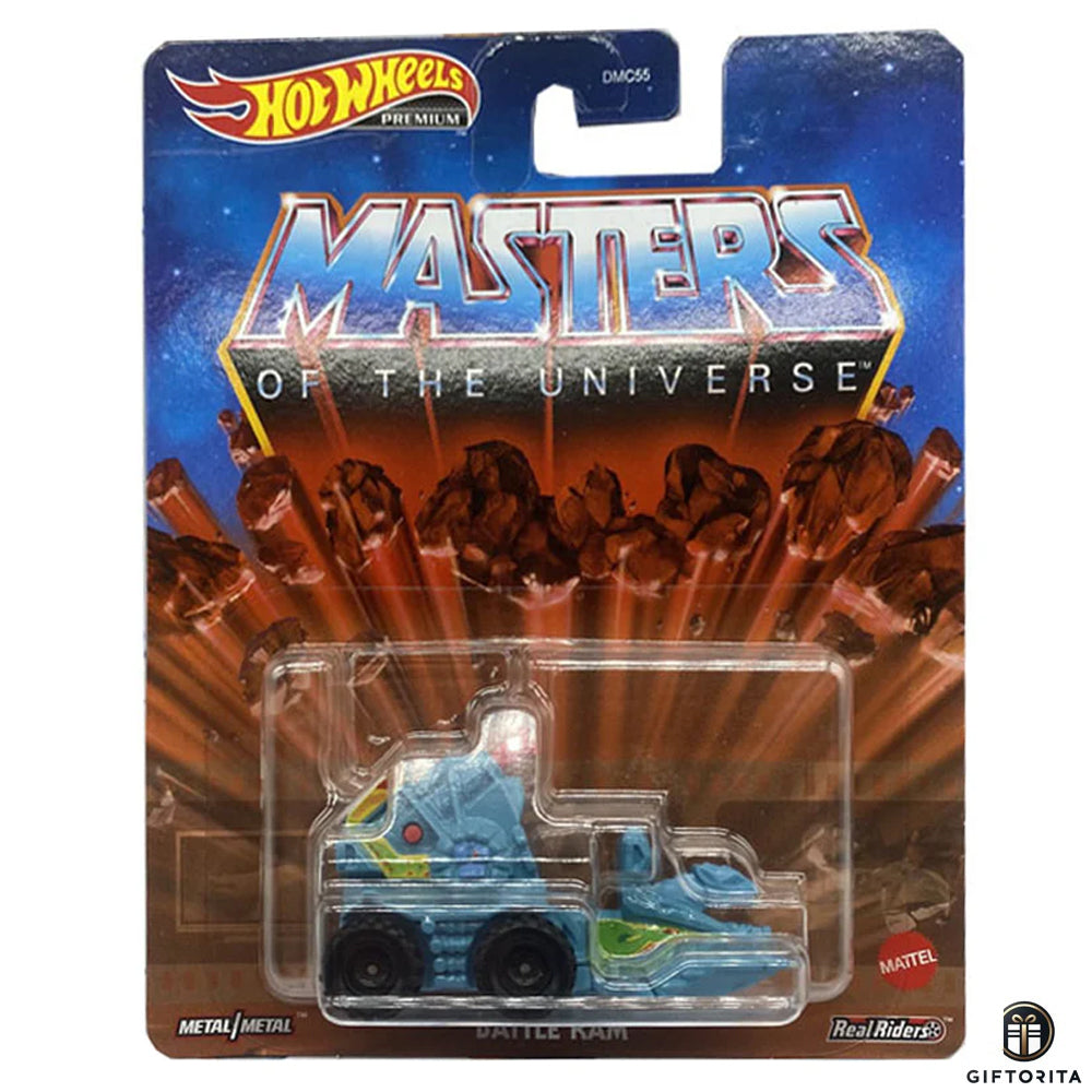 Hot Wheels Premium Single 1 – Battle Ram -Sky Blue