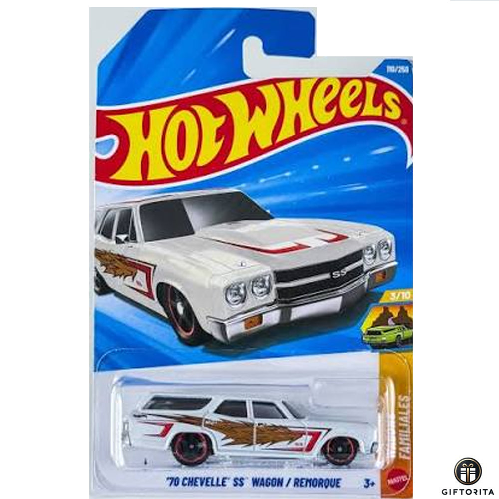 Hot Wheels Regular 70 chevelle ss wagon/remorque 3/10&110/250