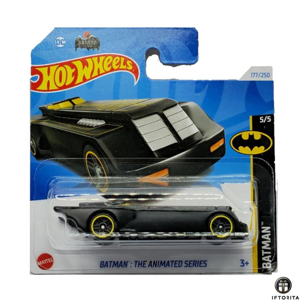 Hot Wheels Regular Short Card – Batman : The Animated Series – 5/5 & 177/250 – Black