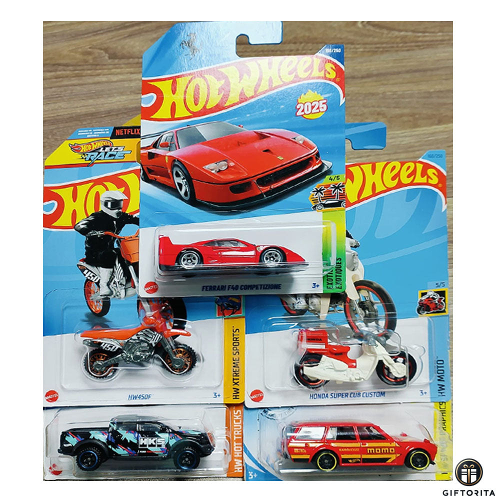 Hot Wheels Regular Set OF 5 Cars # 4