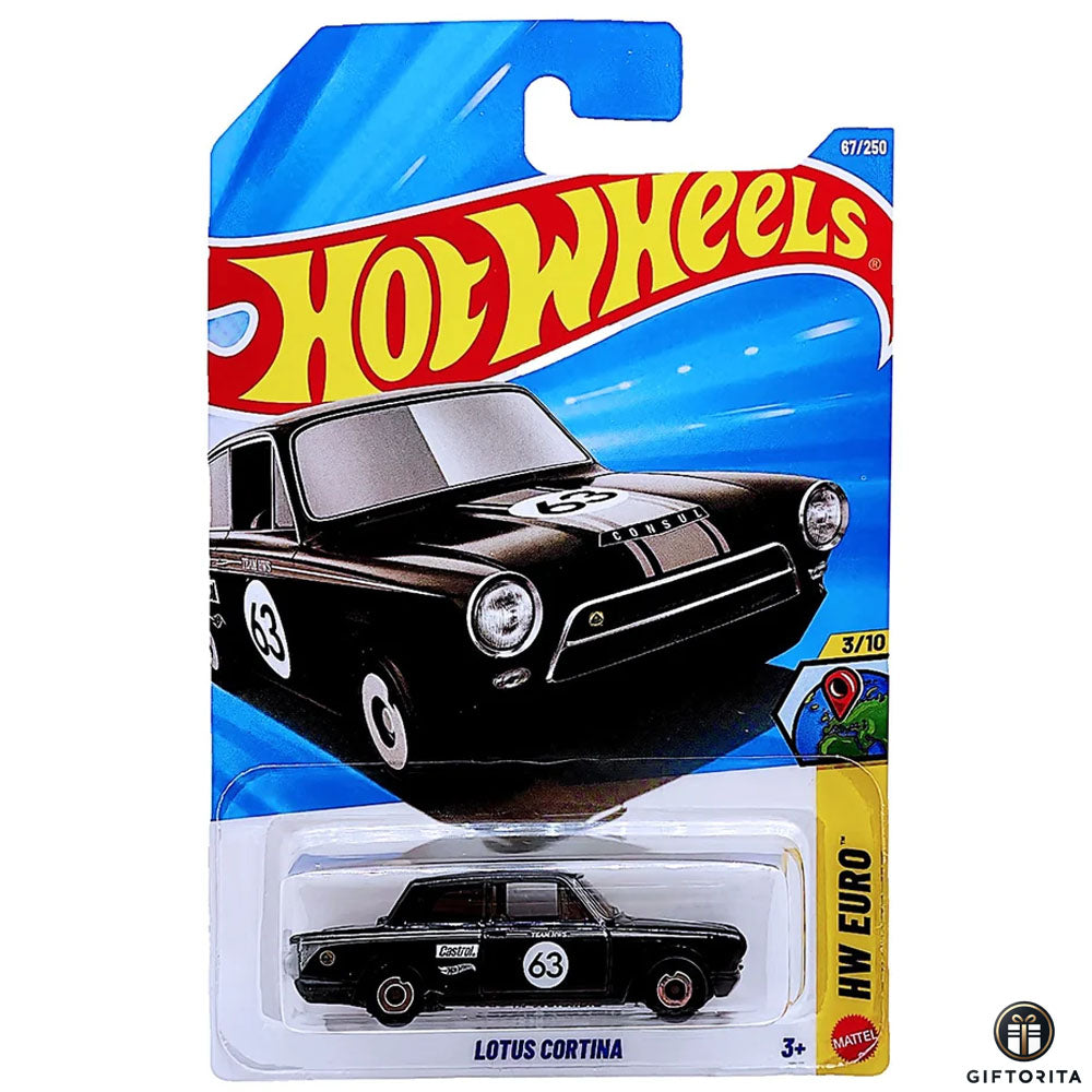 Hot Wheels Regular - Lotus Cortina - 3/10 & 67 - Black