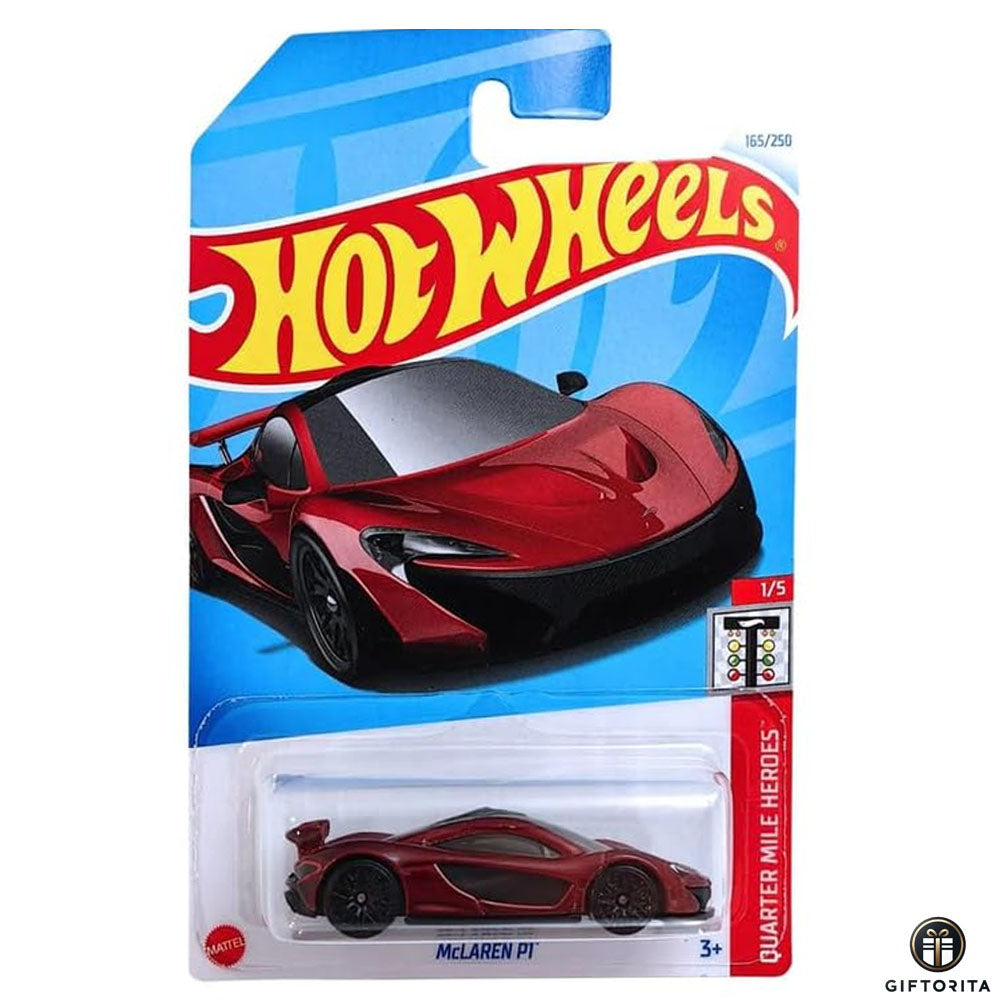 Hot Wheels Regular - Mclaren P1 - 1/5 & 165/250 - Maroon