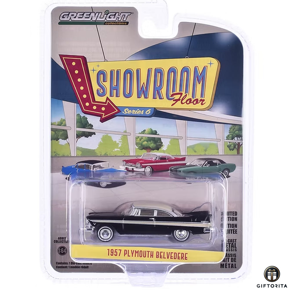 Greenlight Die Cast 1:64 (P00981) - 1957 Plymouth Belveder