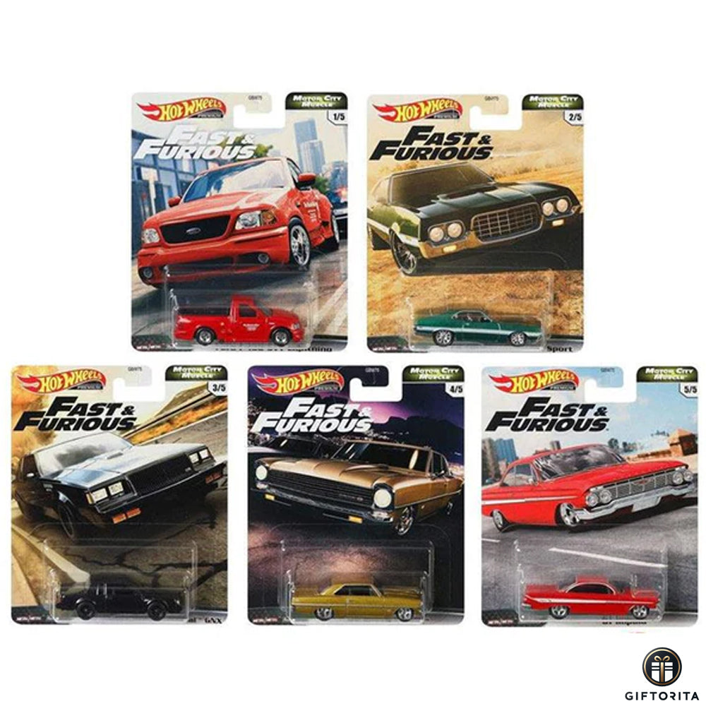 Hot Wheels Premium (P01180) – 2020 Fast & Furious Motor City Muscle