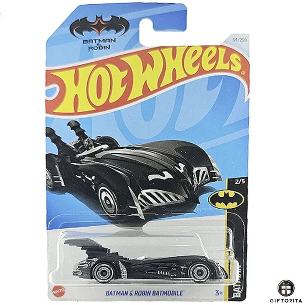 Hot Wheels Regular Batmobile 1 – Batman & Robin Batmobile – 2/5 & 54/250 – Black