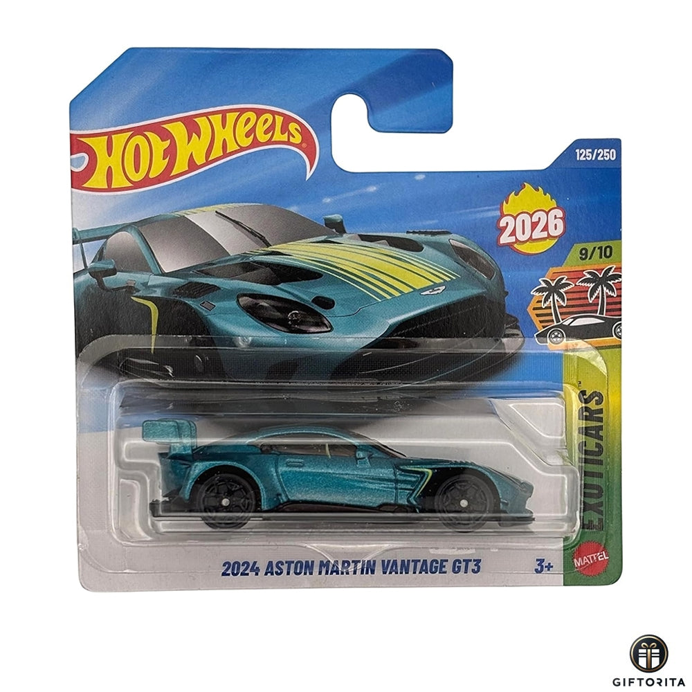 Hot Wheels Regular Short Card –2024 ASTON MARTIN VANTAGE GT3 9/10&125/250