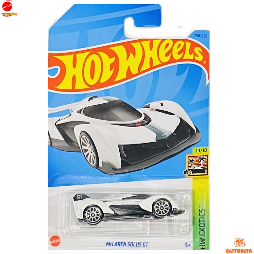 Hot Wheels Regular Mclaren – Mclaren Solus GT – 10/10 & 250/250 – White