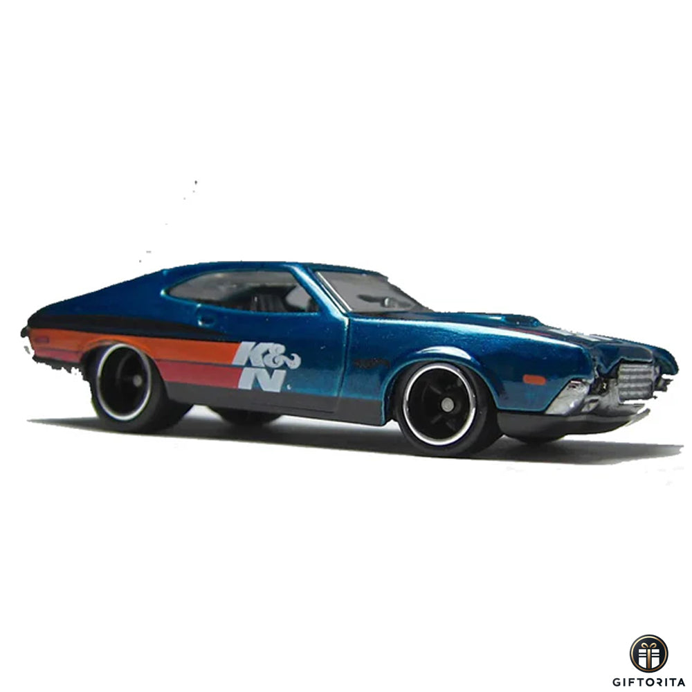 Hot Wheels Super Treasure Hunt (P00423) – 72 FORD GRAN TORINO SPORT – ( CARD NOT AVAILABLE )