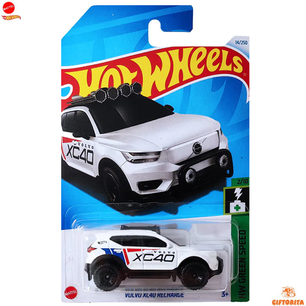 Hot Wheels Regular Volvo - Volvo XC40 Reharge – 2/10 & 14/250 – White