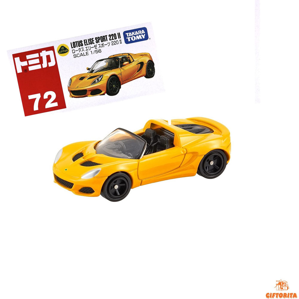 Die Cast 1:56 – TOMICA Regular 72 – LOTUS ELISE SPORT 220 II