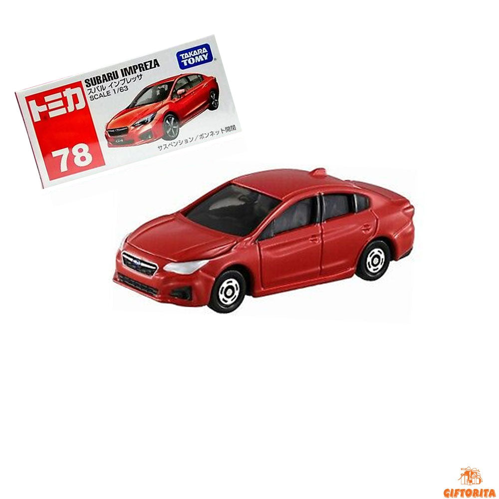 Die Cast 1:63 – TOMICA Regular 78 - Subaru Impreza