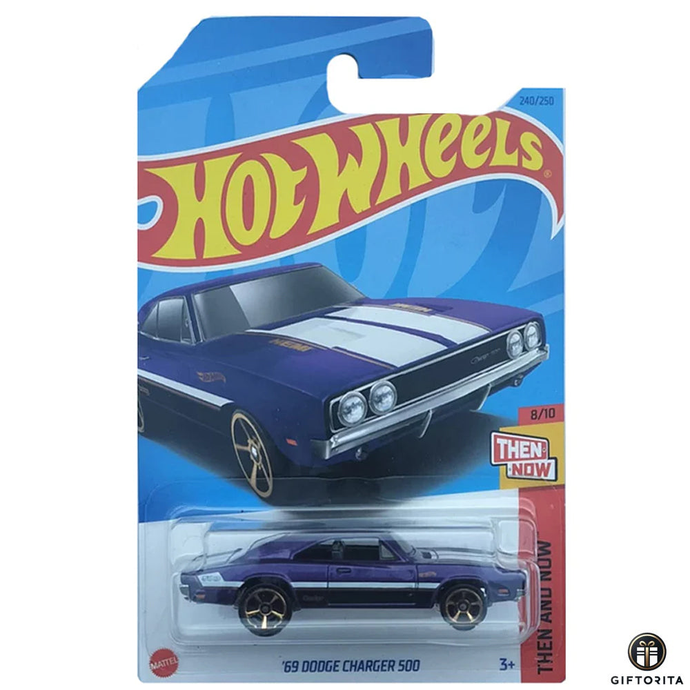 Hot Wheels Regular Dodge 1 – 69 Dodge Charger 500 – 8/10 & 240/250 – Purple