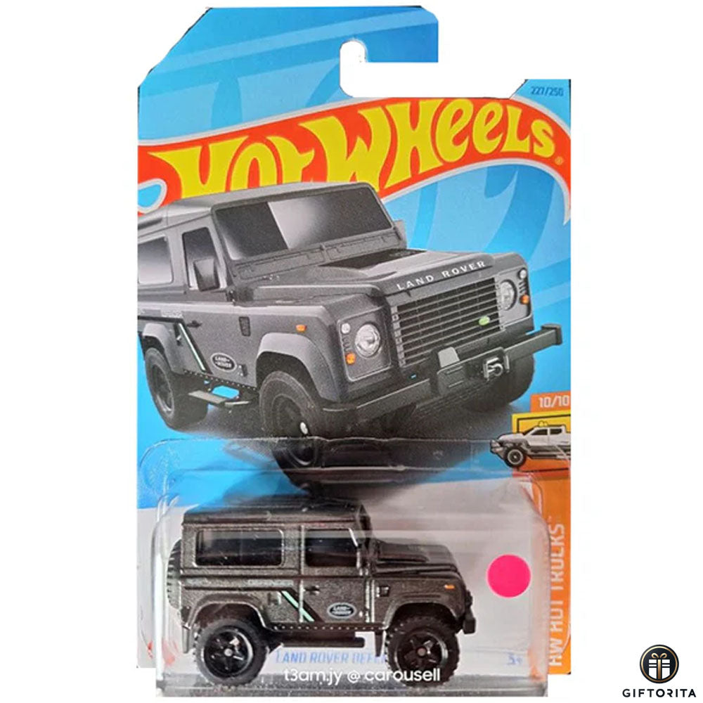 Hot Wheels Regular – Land Rover Defender 90 – 10/10 & 227/250 – Black
