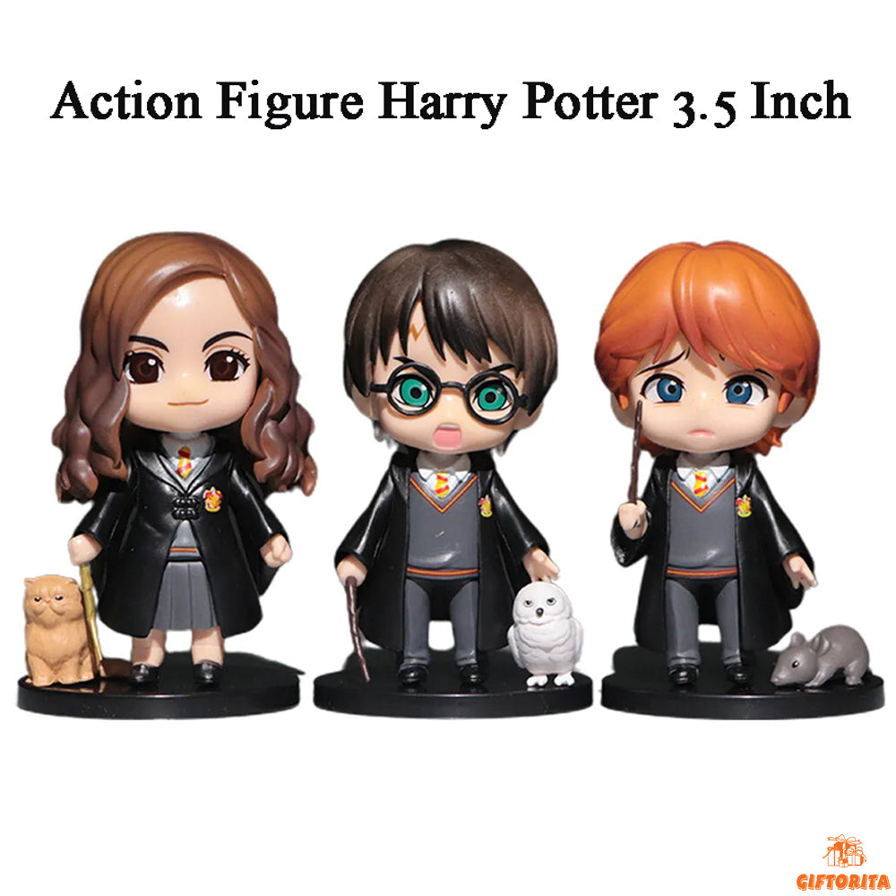 Action Figure – Harry Potter 3 Pcs Set (P01274)