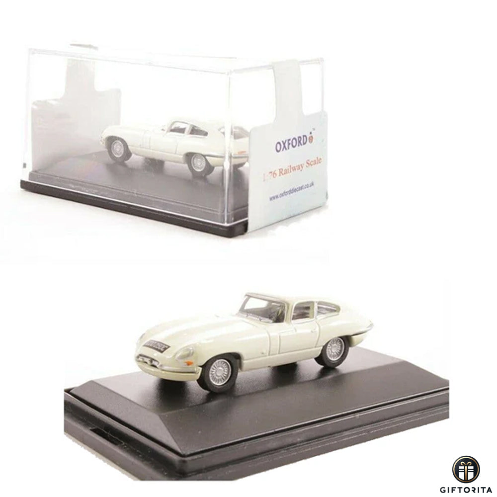 Die Cast 1:76 (P01202) - Railway Scale from Oxford - Jag E Type Ser 1 Coupe - Code 76ETYP004