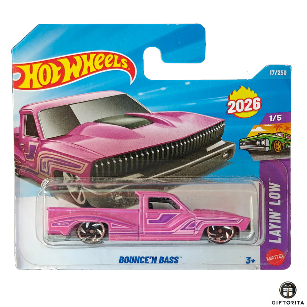 Hot Wheels Regular Short Card –BOUNCE`N BASS 1/5&17/250