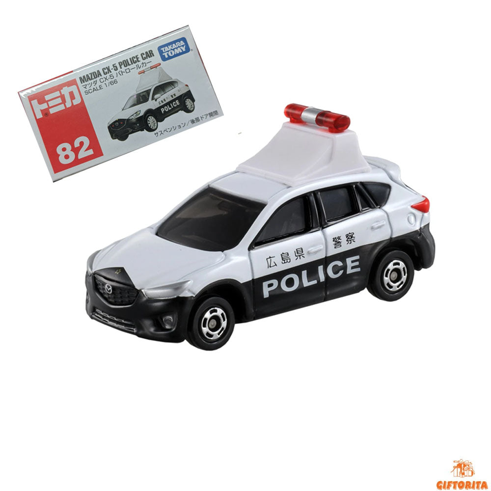Die Cast 1:66 – TOMICA Regular 82 – Mazda CX-5 Police Car