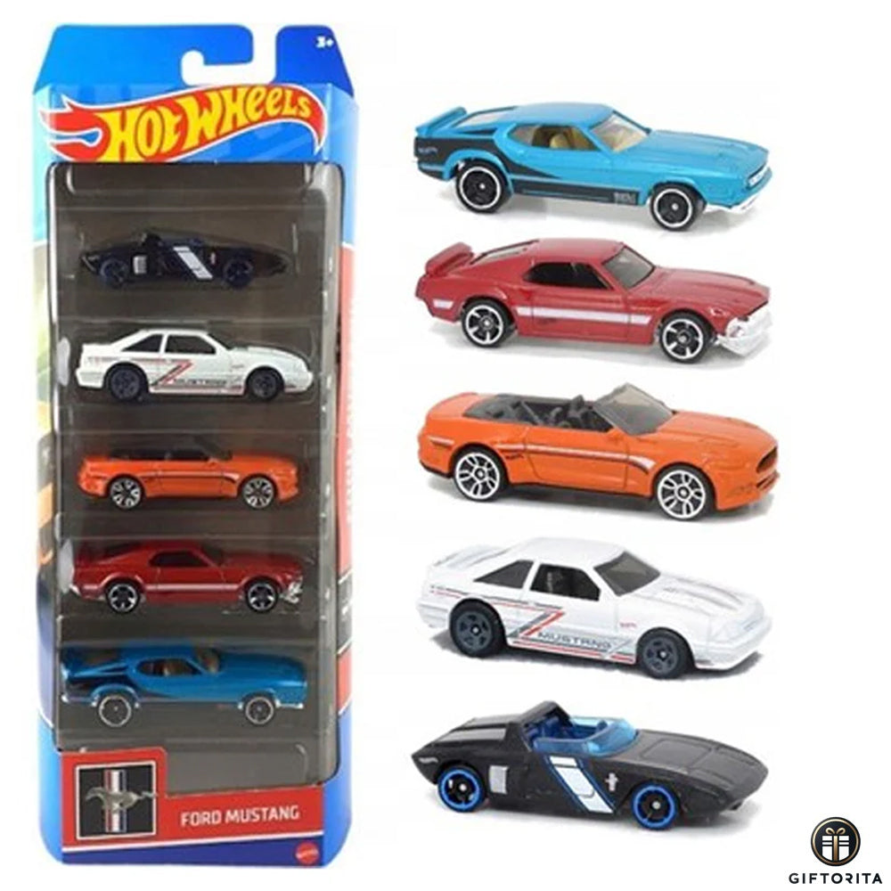 Hot Wheels Regular 5 Pack (P00704) – Ford Mustang