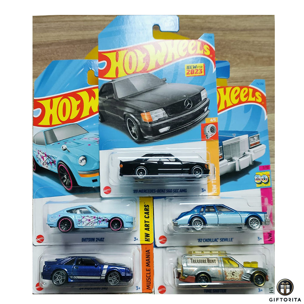 Hot Wheels Regular Set OF 5 Cars # 8