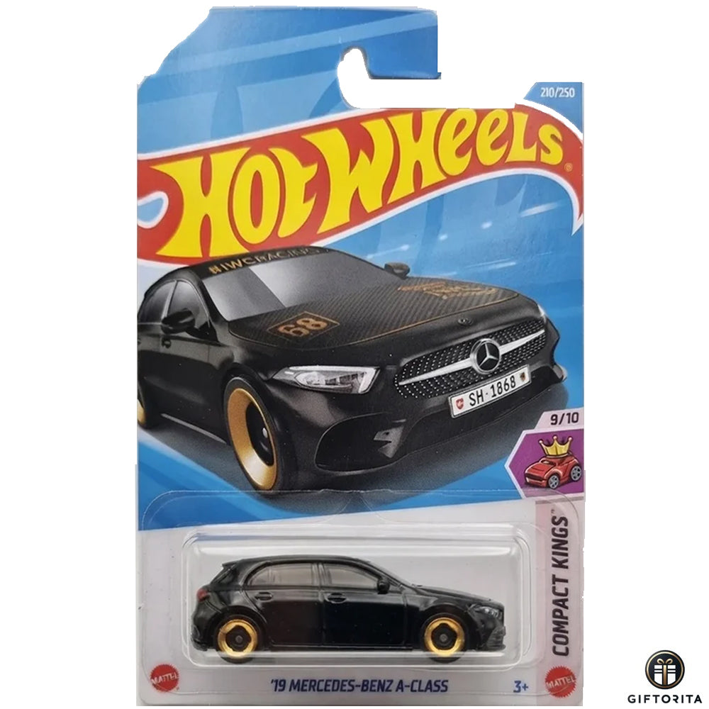 Hot Wheels Regular - 19 Mercedes-benz a -class -9/10& 210/250 - Black