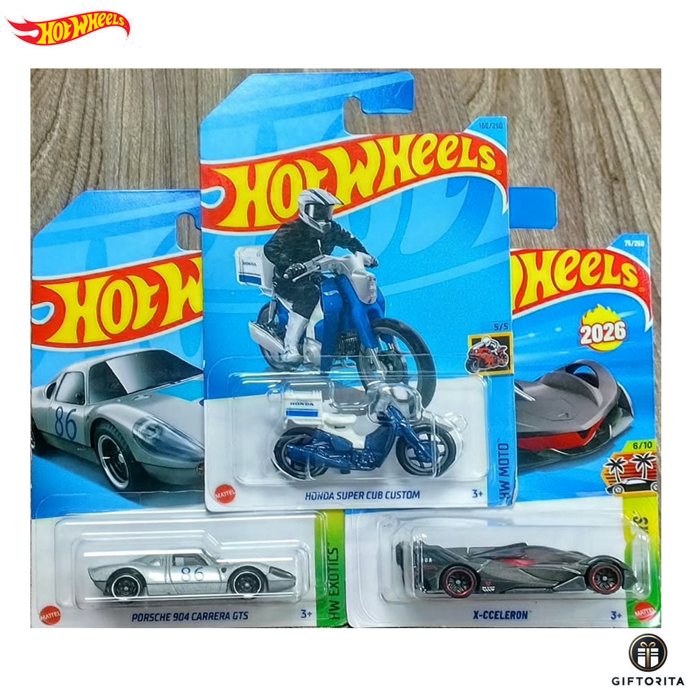 Daily Deals - 9 : Hot Wheels Mainline Short Card Set of 3 Car