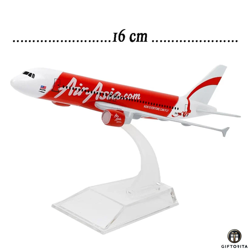 Plane (P01123) - Die Cast # B-16cm – Air Asia.Com