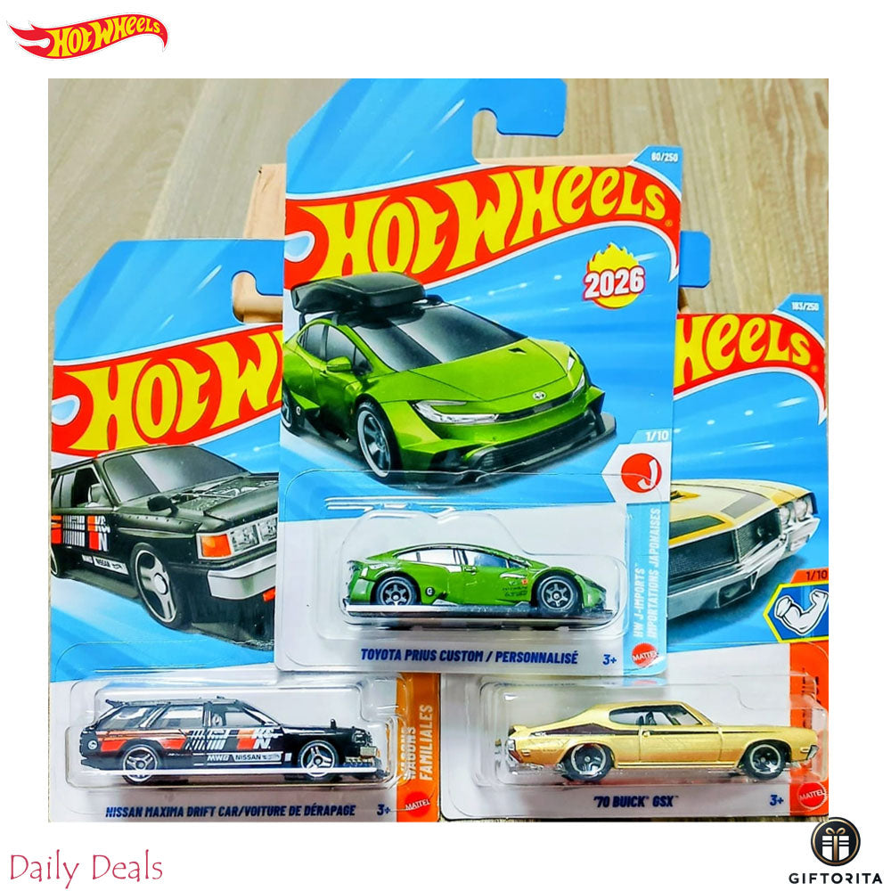 Daily Deals - 9 : Hot Wheels Mainline Set of 3 Car