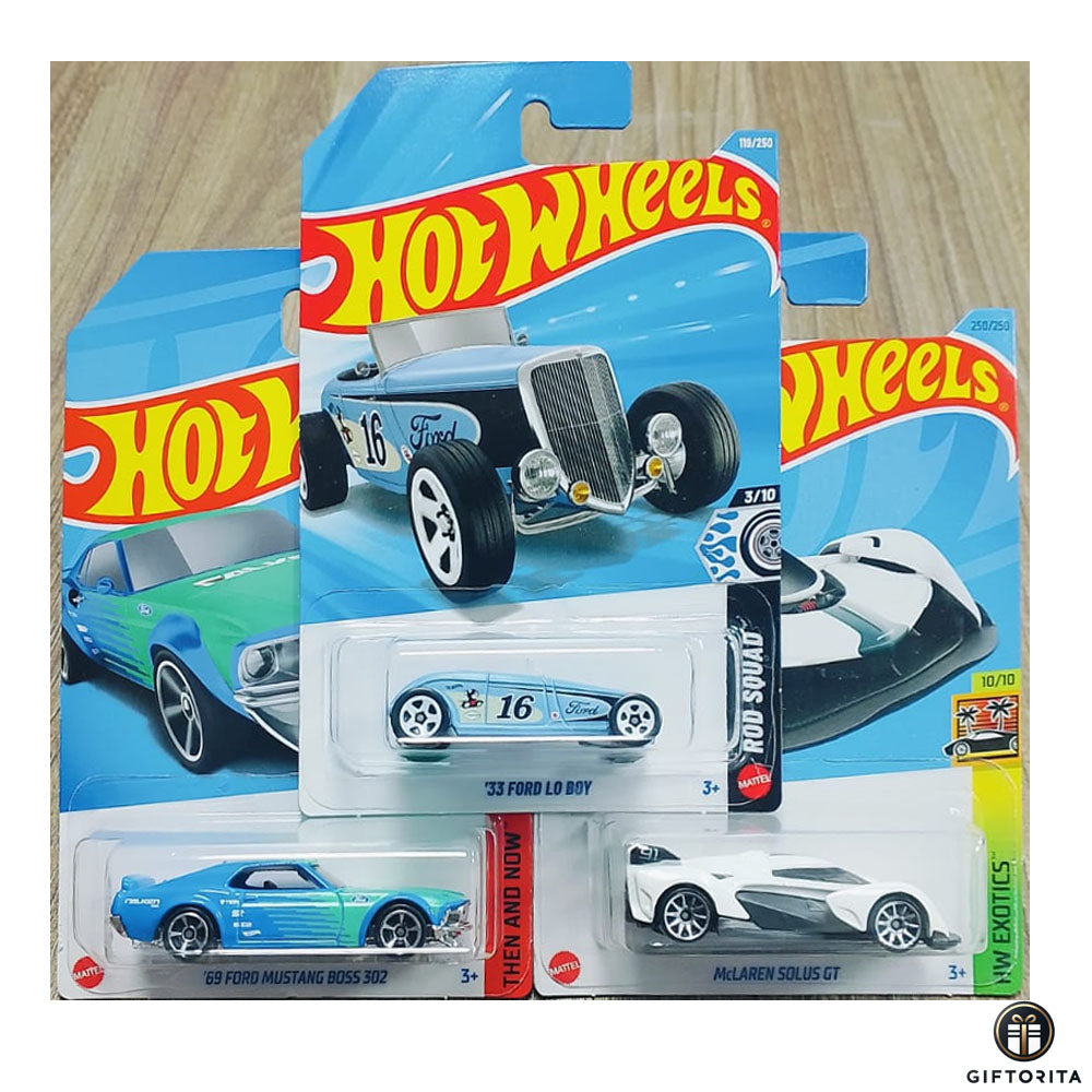 Hot Wheels Regular Set of 3 Car # D