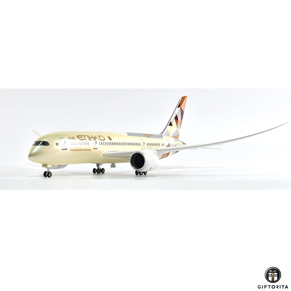 Plane Die Cast 1:144 (P01685) - Etihad Airplane Model Plane # 43cm