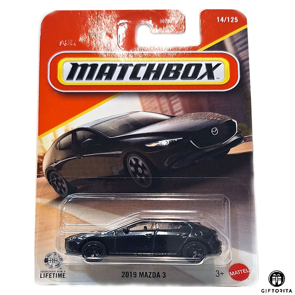 Matchbox Regular Card (P00015) - 2019 MAZDA 3 - 14/125 - Black