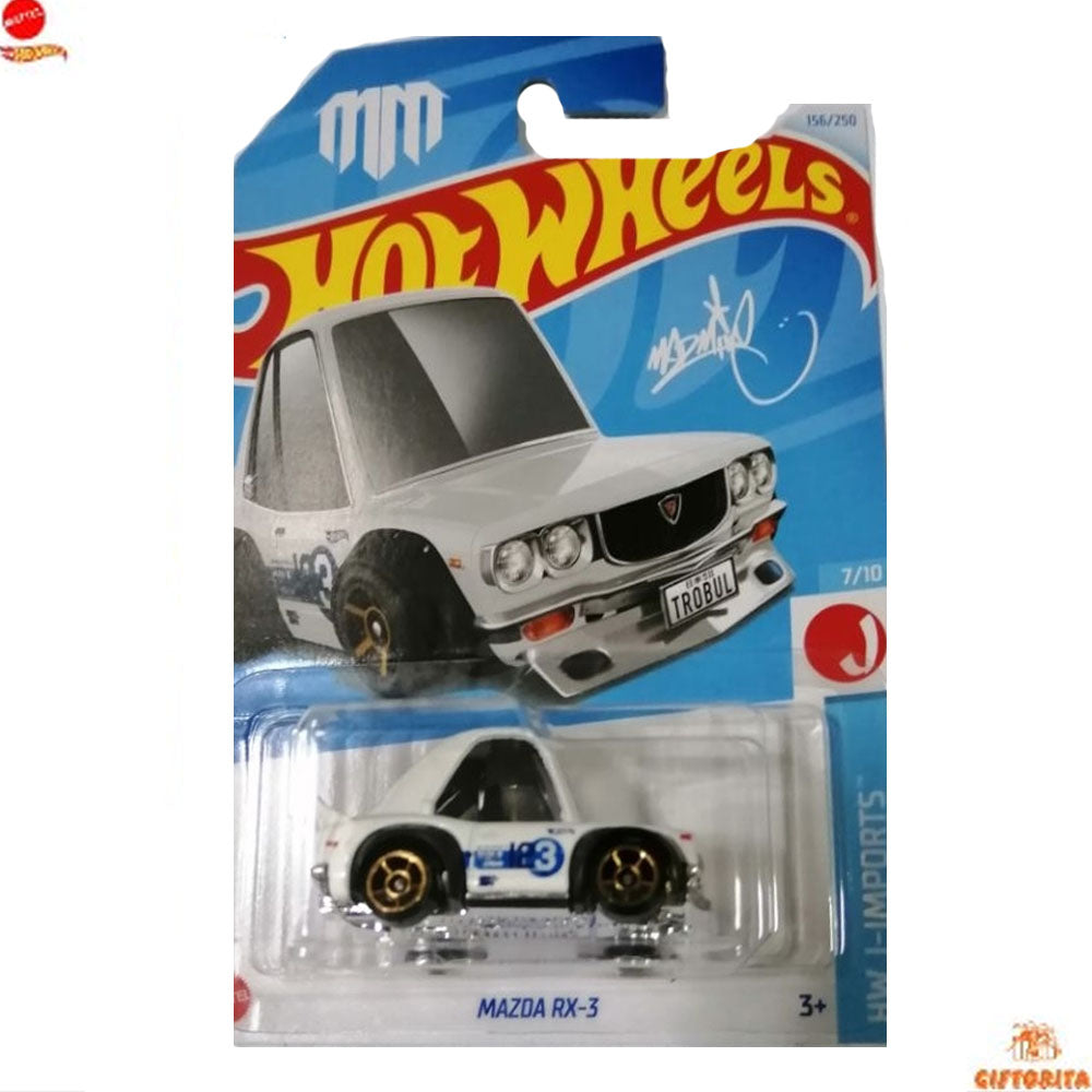 Hot Wheels Regular Mazda 1 – Mazda RX- 3 - 5/5 & 137/250 -White