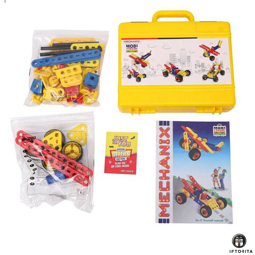 Blocks,Lego and Puzzle (P01701) - ZEPHYR Metal Mechanix Mobi Tech - Cars & Planes