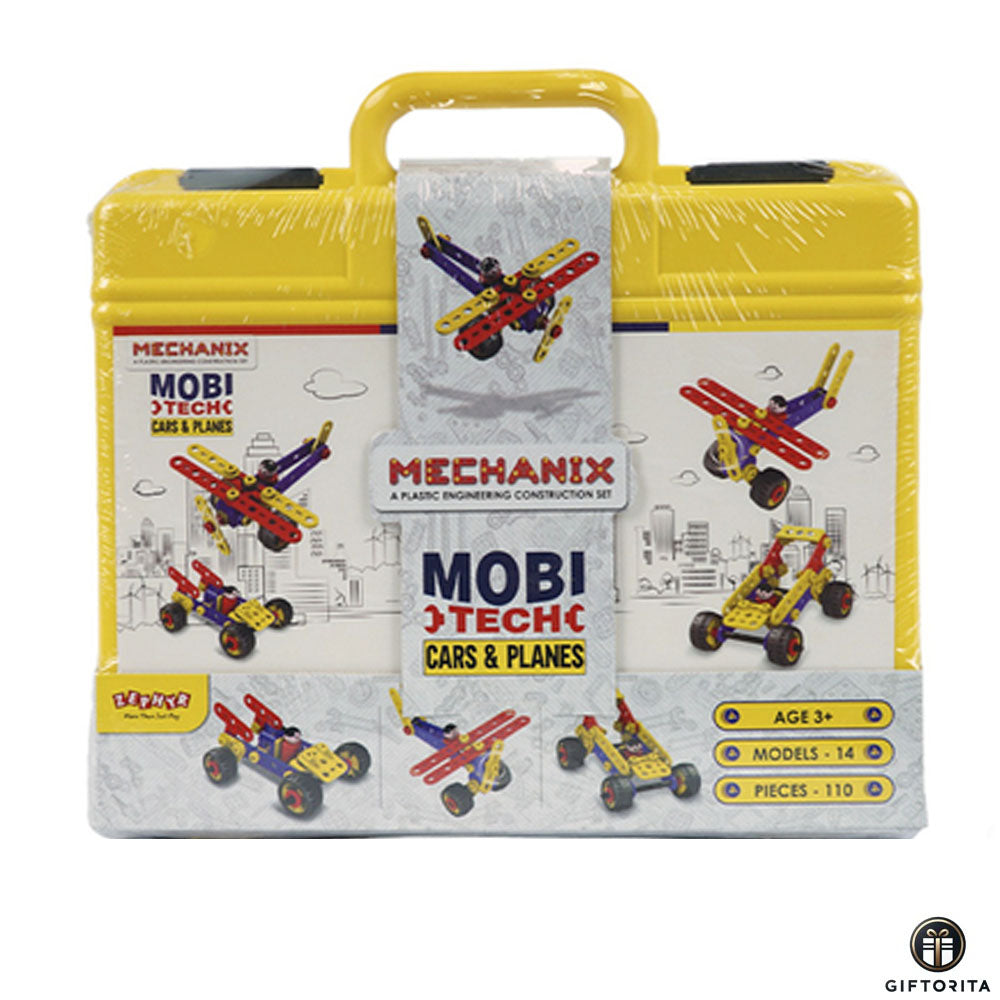 Blocks,Lego and Puzzle (P01701) - ZEPHYR Metal Mechanix Mobi Tech - Cars & Planes