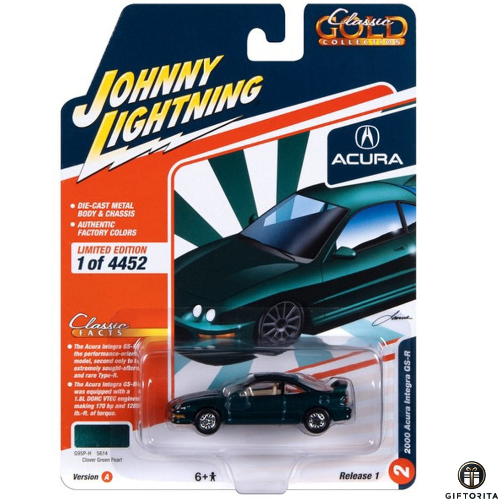 Johnny Lightning 1:64 Die Cast – 2000 Acura Integra GS-R Limited Edition 1 of 4452