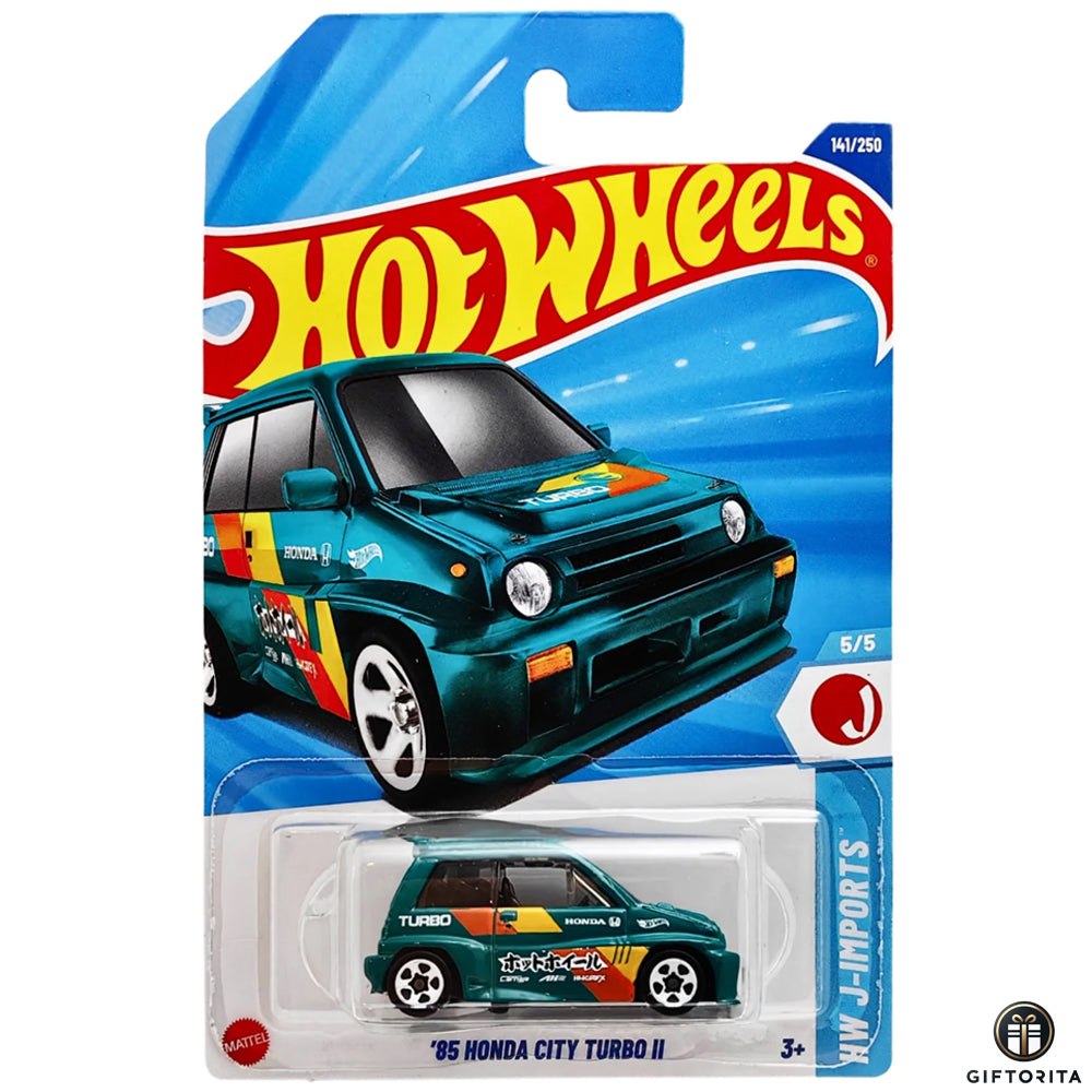 Hot Wheels Regular - 85 Honda City Turbo ll - 5/5 & 141/250