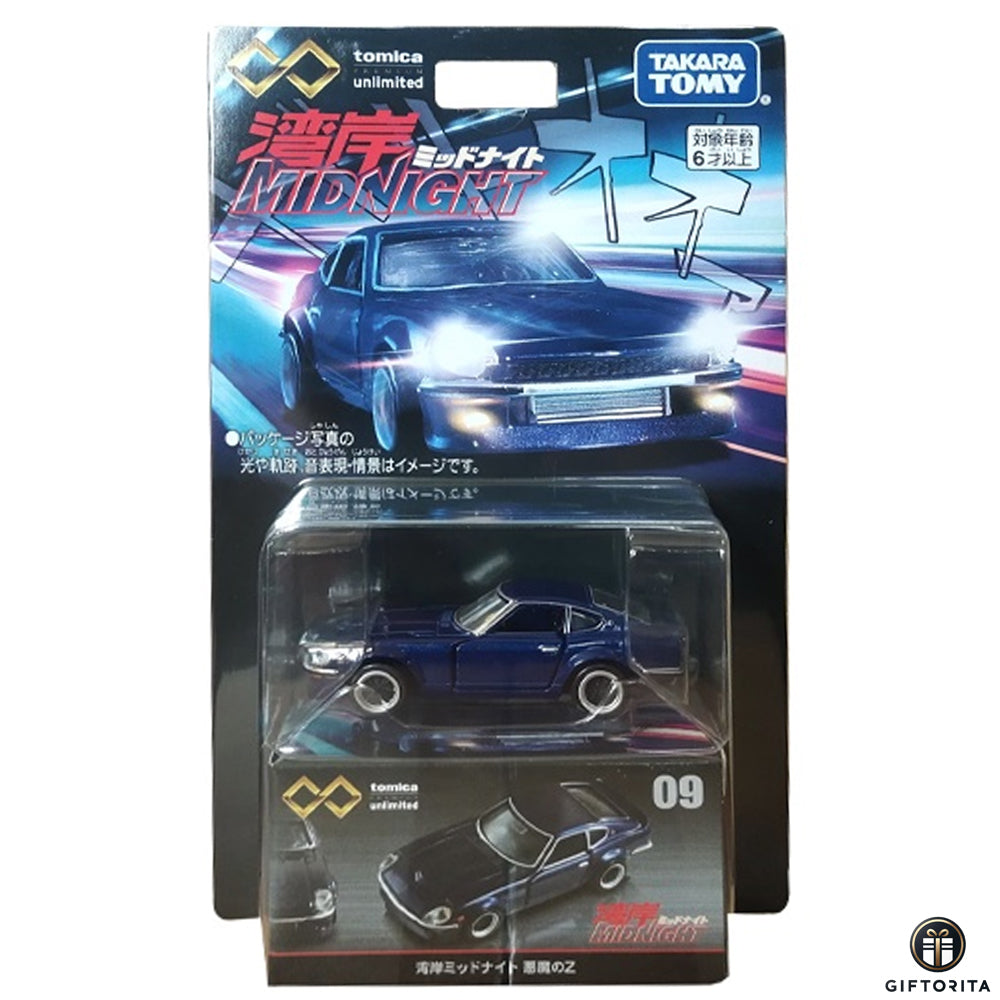 Tomica Premium 1:64 Die Cast – UNLIMITED 09 - Wangan Midnight Devil Z