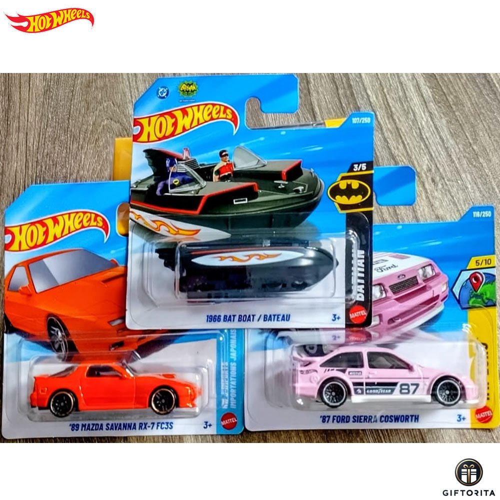 Daily Deals - h : Hot Wheels Mainline Short Card Set of 3 Car