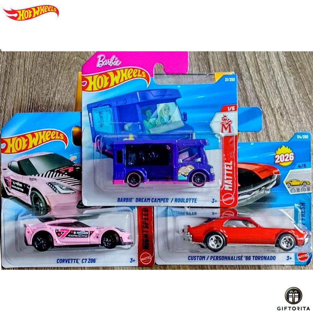 Daily Deals - j : Hot Wheels Mainline Short Card Set of 3 Car