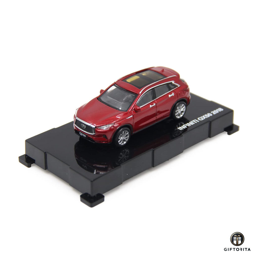 Paudi Model 1:64 Die Cast (P01421) - Infiniti QX50 2018 - Red