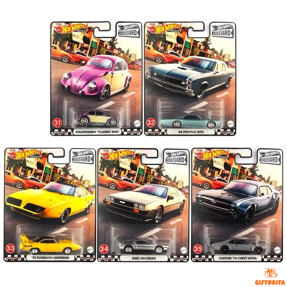 Hot Wheels Premium (P01195) – 2021 Boulevard 31-35 Set of 5 Car