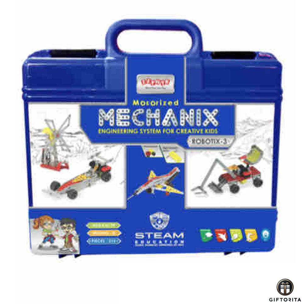 Blocks,Lego and Puzzle (P01701) - ZEPHYR Metal Mechanix Robotix- 3 (Motorised)