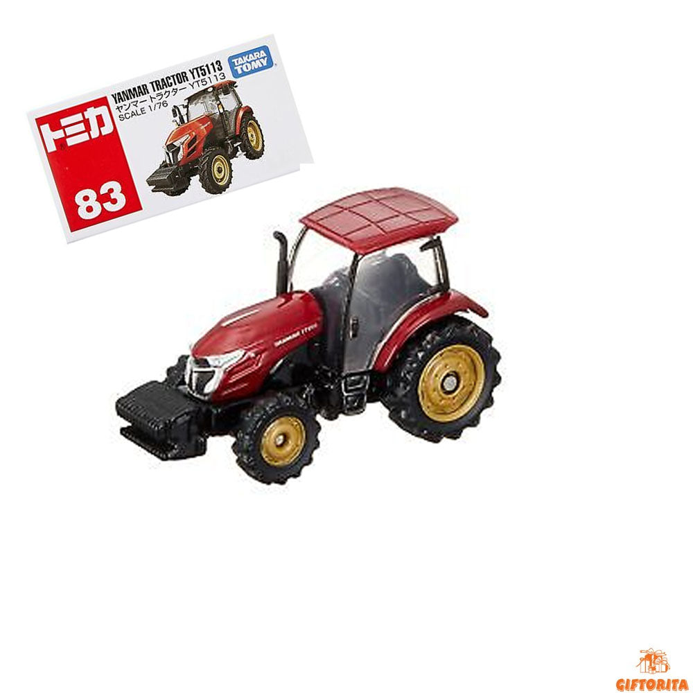 Die Cast 1:76 – TOMICA Regular 83 – YANMAR TRACTOR YT5113