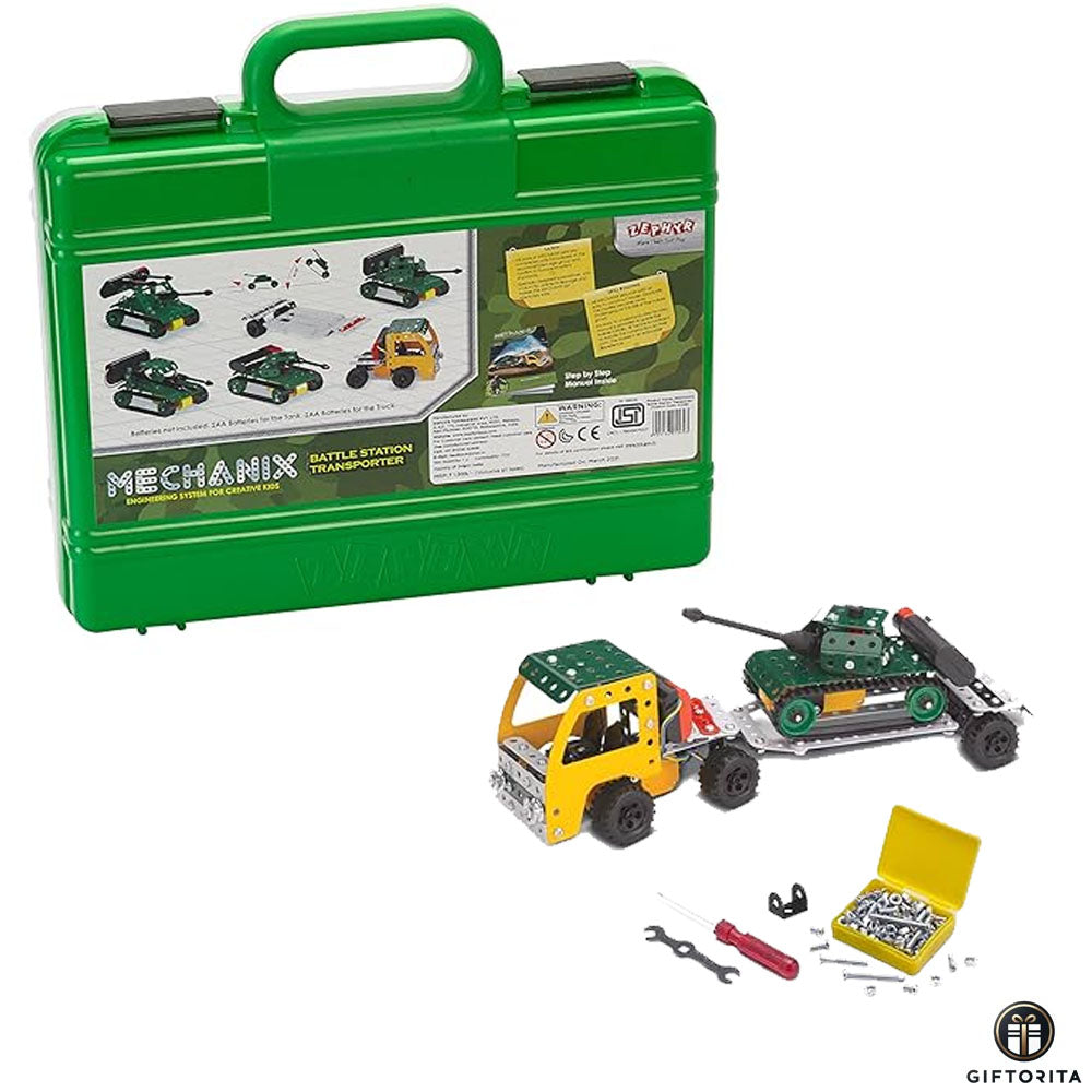 Blocks,Lego and Puzzle (P01701) - ZEPHYR Metal Mechanix Battle Station Transporter