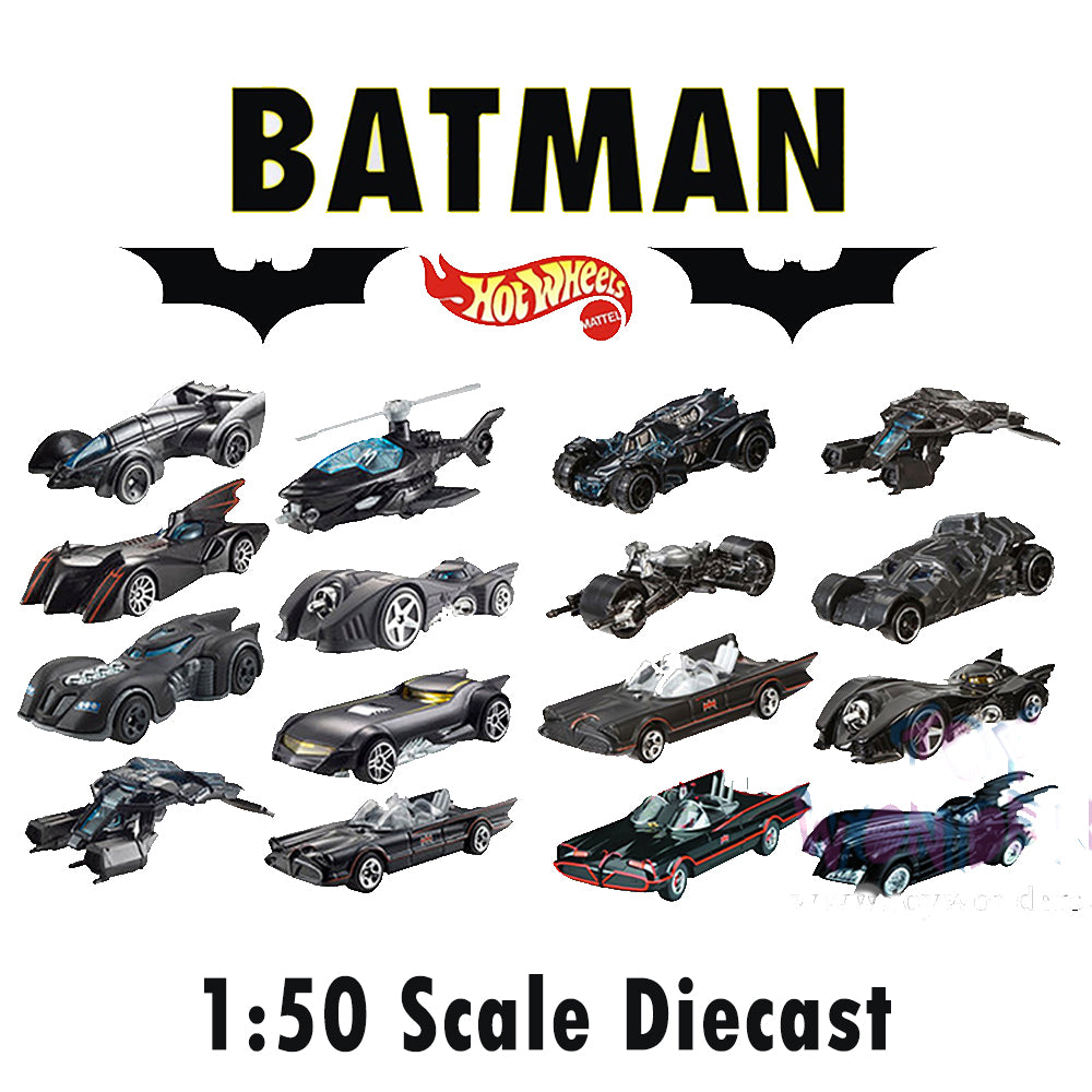 Hot Wheels Batman 1:50 Scale Diecast