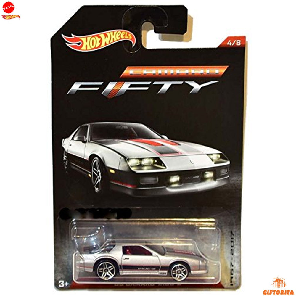 Hot Wheels Regular Camaro - Camaro Fifty 85 Camaro IROC -Z - 4/8 - Silver