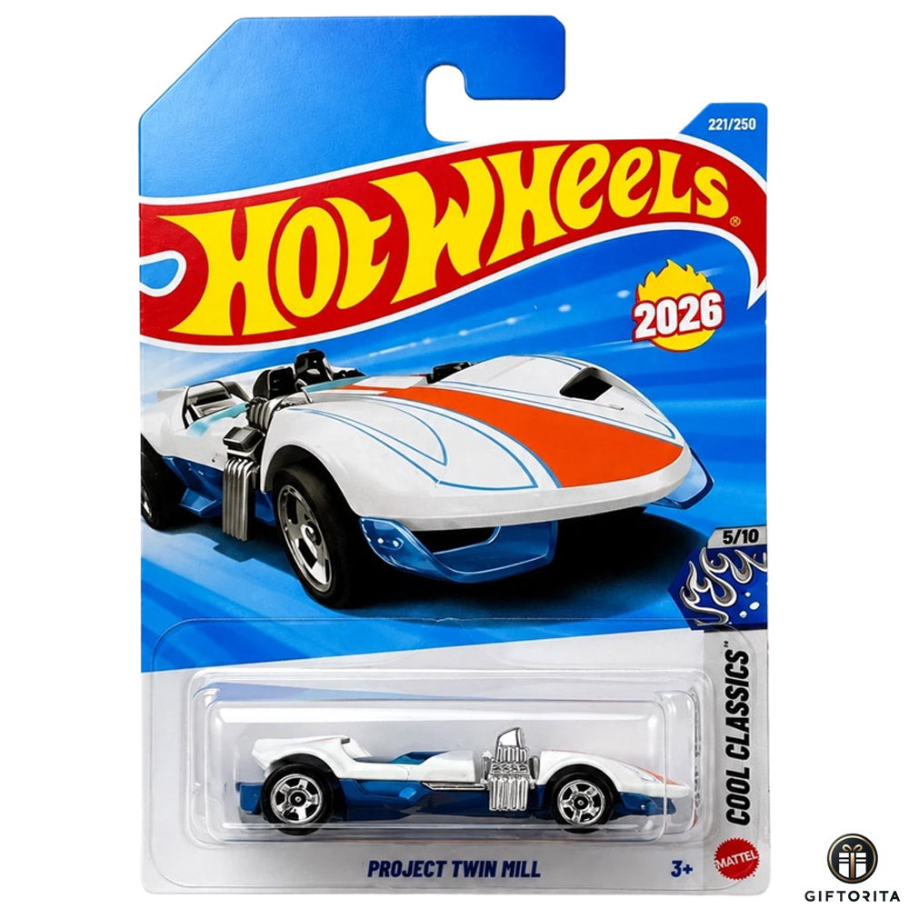 Hot Wheels Regular - Project twin mill - 5/10 & 219/250 - White