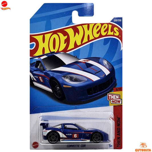 Hot wheels Regular Corvette -  Corvette  C6R – 6/10  & 233/250 - Blue