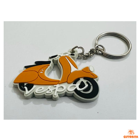 Key Ring (P00995) - Vespa Keyring Orange 🛵