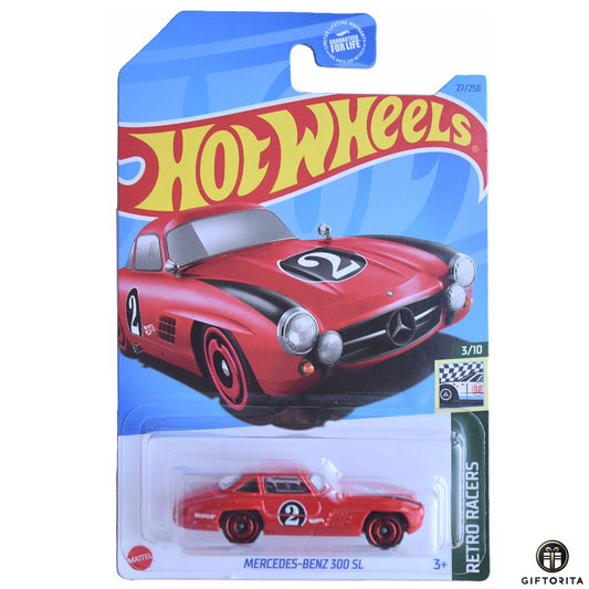 Hot Wheels Regular Mercedes – Mercedes-Benz 300 SL - 3/10 & 27/250 - Red