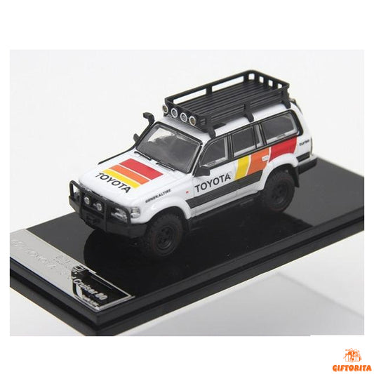 GCD 1:64 Die Cast (P00073) – Toyota Land Cruiser 80 – White